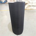 Sort ru top PVC -transportbånd